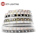Miniatyrbillede 1 af 5: SK9822 RGB LED-stribe Ligner APA102 1m 5m 30 60 144 LED