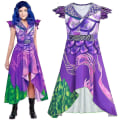 Miniatyrbillede 1 af 4: Descendants 3 Audrey Mal Børnepige Performance Fancy Up Kostume Uge G 5-6 Years