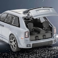 Miniatyrbilde 5 av 5: 1:32 Rolls Royce Cullinan SUV Bilmodell Leke Diecast Alloy Simuleringskjøretøy Lyd Lys Bil Leke For Gutter Barn Samlinger Gray