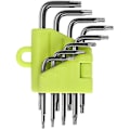Miniatyrbilde 1 av 5: Offset Torx-nøkler, 8-delt Torx Allen-nøkkelsett, stjerneskrutrekker T5 T6 T7 T8 T9 T10 T15 T20