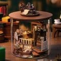 Miniatyrbilde 1 av 5: Magic House DIY Hytte Drømmeflaske Tredimensjonal Montering Modell Smart Hus