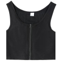 Miniatyrbild 1 av 4: Binders för Kvinnor Stark Elastisk Band Tank Top Shapewear Andningsbara Toppar för Tomboy Trans Lesbisk Black