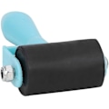 Miniatyrbillede 5 af 5: 3,5 cm Gummibrayer Rulle Gravering Brayer Plastgreb Blækmaleri Kunst Håndværk Rulle Limning Stempling Anti-slip Værktøj (blå)