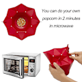 Miniatyrbild 1 av 5: DIY Popcorn-Poppare i Silikon för Mikrovågsugn