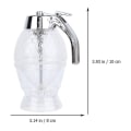 Miniatyrbilde 2 av 5: 2 stk Honningdispenser Dryppfri Sirupdispenser Med Stativ Honningkopp