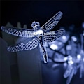 Pikkukuva 1 / 4: Ulkoilma Solar String Light 6.5m Sääskien 30leds Lämmin Valkoinen