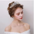 Miniatyrbilde 4 av 4: Ab Rhinestone Tiara og Kroner for Kvinner Krystall Dronningkrone Bursdagskrone for Jenter Bryllupskrone