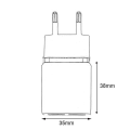 Miniatyrbilde 2 av 5: Universal 4-ports USB Reisevegglader EU-pluggadapter