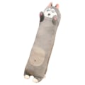 Miniatyrbillede 3 af 5: Julekat Pludsefigur Blød Lang Krops Pude Sød Kat Fyldte Dyr Knusbare Plushies Killing Pludsefigur