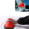 Miniatyrbilde 1 av 4: Magiske isskraper, kjegleformet snøfjerner til bil