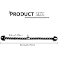 Miniatyrbillede 2 af 5: Universal Tricep Rope Pull Down 28 Tommer Hjemme Gym