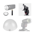 Miniatyrbilde 2 av 5: -r11 Kuppeldiffusor Kompatibel med H200r Rundt Blitzhode V1 Blitzserie V1-s V1-n V1-c Ad200 Pro A
