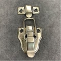 Miniatyrbillede 5 af 5: Hængslet Skab Smykkeskrin Hasp 1 Styk Stor Robust Kuffert Toggle Spænde Smykkeskrin