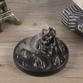Miniatyrbilde 2 av 5: Keramisk Tilbakestrømnings Røkelsebrenner Holder Censer Dekor