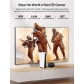 Pikkukuva 4 / 5: Ultra-nopean 8K 60Hz HDMI-kaapeli - 3,3 ft/1 m, Highwings 48 Gbps HDMI-punottu kaapeli - 4K@120Hz 7680p, DTS:X, HDCP 2.2 2.3, HDR 10, eARC - yuhao