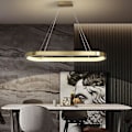 Pikkukuva 1 / 5: LED-riipusvalaisin keittiösaarelle Moderni Pohjoismainen Kulta 90cm