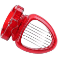 Miniatyrbilde 3 av 3: Simply Slice Jordbærskjærer i Rustfritt Stål - Egg Slicer