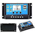 Miniatyrbillede 1 af 5: 10A Laderegulering Solpanelregulator 12V/24V