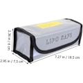 Miniatyrbild 7 av 8: Battery Buddy 2stk Brandsäker Batteriförvaringspåse Litiumbatteri Skyddsväska
