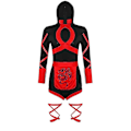 Miniatyrbillede 4 af 5: Anime Kvinder Jumpsuit Fancy Dragter L