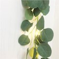 Miniatyrbillede 2 af 5: 2m Kunstig Mørkegrøn Eucalyptus Garlandstreng Blade Vine