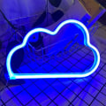 Miniatyrbillede 4 af 4: Lysende Neon-Skilte Neonlys Til Vægsdekoration, USB Eller Batteridrevne LED-Skilte Til Soveværelset