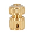Miniatyrbild 1 av 5: 1/2\" Mässingsslangkoppling Vattenslang Rörkran Adapterkoppling Trädgård.(guld)(1st)