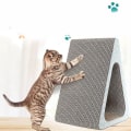 Miniatyrbillede 4 af 5: 2x Kattegræs Kattekløser Kitten Scratch Pad Scraper Kitten Kattekløser Dyretilbehør Bold Legetøj