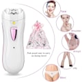 Miniatyrbilde 3 av 5: Epilator for Kvinner Ansikts Epilator Mini Trådløs Oppladbar Bikinilinje Kvinner Skjegg Ansikts Privat Område 1stk-hvit