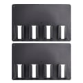 Miniatyrbilde 1 av 4: 2 Pakk Hårklipp Holder For Barberklipp Holder Veggmontert Hårklipp Verktøy Oppbevaringsstativ