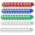 Miniatyrbilde 1 av 4: 50 LED Fingerlys, Super Lys LED Fingerlys, Lysende Lekefestartikler. (farge)
