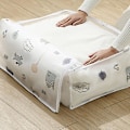 Miniatyrbilde 3 av 5: Støvtett oppbevaringspose for hjemmet, Ipper-design, multifunksjonell dynebeholder med 57x 40x 22cm A 3pcs