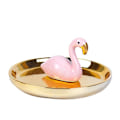 Miniatyrbillede 1 af 3: Keramisk Svan Formet Smykke Opbevaringsplade Ring Smykke Beholder Oganizer Opbevaring Holder