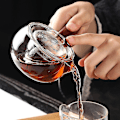 Miniatyrbillede 1 af 4: 500ml Vandkoger Te-infuser Varmebestandig Glas Tekande