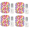 Miniatyrbillede 4 af 5: 4 stk. Lysstreng 10m 100 LED Batteridrevet Påskefest