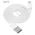 Miniatyrbilde 1 av 4: 1m Super Lang 5C 2A Micro USB Data Rask Lading Kabel