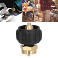 Miniatyrbillede 4 af 4: Gasregulator Fyldningsadapter (sort guld) (1 stk)