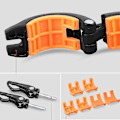 Miniatyrbilde 3 av 4: Lampeholder 2 stk Sykkel Lysbrakett For Foran / Bak 360 Grader