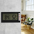 Miniatyrbillede 4 af 5: Digital Hygrometer Indendørs Termometer Luftfugtighedsovervågning 2i1