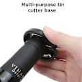 Miniatyrbillede 5 af 5: Elektrisk Vinfåbner Genopladelig Korketrækker Sort
