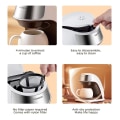 Miniatyrbillede 4 af 5: Konka Enkelt-Server Kaffemaskine Termisk Dryp Maskine