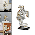 Miniatyrbillede 3 af 5: Figur Statue Harpiks Håndværk Ornament Stue Soveværelse Butik Cafe Dekoration Champagne