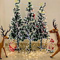Miniatyrbillede 4 af 5: Stjernelysstreng Julelys 600leds Kobber Vandfald Lys