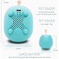 Pikkukuva 4 / 5: Kannettava Bluetooth-kaiutin, Selkeä Stereoääni, Sisäänrakennettu Mikrofoni, Super Basso, Tehokas