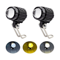 Pikkukuva 1 / 5: Sumuvalot LED-pistevalot Sumuvalot LED-moottoripyörän etuvalo LED-pistevalo musta (2 kpl)