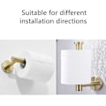 Miniatyrbillede 2 af 3: Guld Toiletpapirholder Badeværelse Papirholder SUS304 Stål