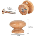 Pikkukuva 2 / 5: Puukahvat 4 kpl Kalusteet 24mm