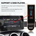 Miniatyrbilde 3 av 5: 4-i-1 Bil MP3-spiller Trådløs FM-sender USB CD MMC