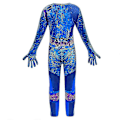 Miniatyrbild 3 av 4: Descendants 3 Audrey Mal Jumpsuit Barnkläder för Flickor Fint Uppklädd Kostym Ärmar Bodysuit 11-12 Years