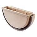 Miniatyrbillede 1 af 3: Køkken Husholdningsaffaldsbeholder Hængende Foldbar Hængende Stue Badeværelse Væghængt Papirkurv (1 Styk Beige)
